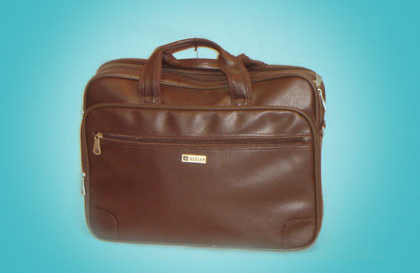 Leather File Bag
